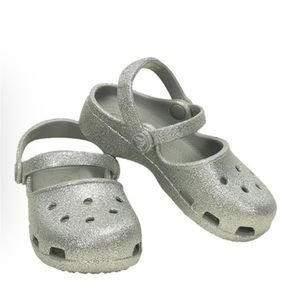 Silver Glitter Mary Jane sz. 13